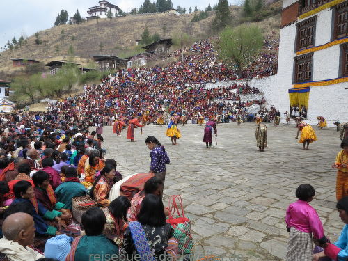 Fest in paro bhutan